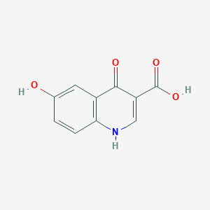 molecular formula C10H7NO4 B1511063 4,6-Dihydroxyquinoline-3-carboxylic acid CAS No. 83475-08-5