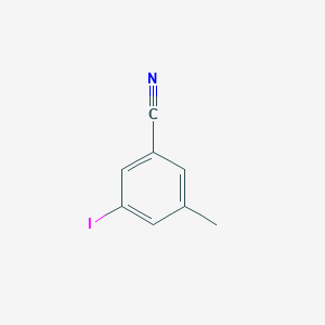 molecular formula C8H6IN B1511123 3-Iodo-5-methylbenzonitrile CAS No. 52107-71-8