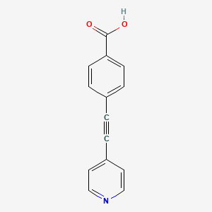 4-(2-Pyridin-4-ylethynyl)benzoic acid