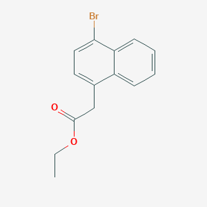 Ethyl 2-(4-bromonaphthalen-1-yl)acetate