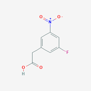 2-(3-Fluoro-5-nitrophenyl)acetic acid