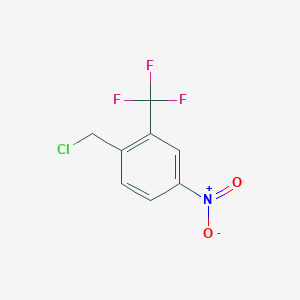 1-(Chloromethyl)-4-nitro-2-(trifluoromethyl)benzene
