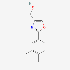 [2-(3,4-Dimethyl-phenyl)-oxazol-4-yl]-methanol