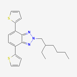 2-(2-Ethylhexyl)-4,7-di-(thiophene-2-yl)-2,1,3-benzotriazole