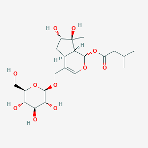 molecular formula C21H34O11 B151126 Valerosidate CAS No. 29505-31-5
