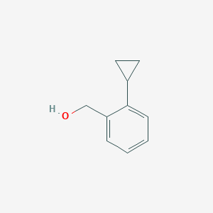 molecular formula C10H12O B151128 (2-环丙基苯基)甲醇 CAS No. 118184-68-2