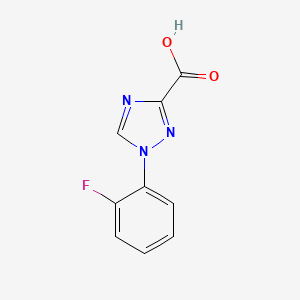 1-(2-fluorophenyl)-1H-1,2,4-triazole-3-carboxylic acid