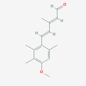 (2E,4E)-5-(4-Methoxy-2,3,6-trimethylphenyl)-3-methylpenta-2,4-dienal
