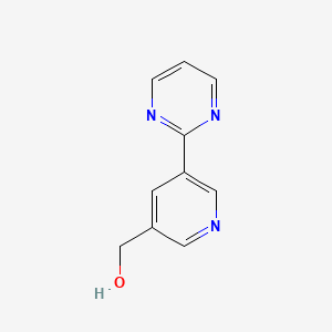 (5-(Pyrimidin-2-yl)pyridin-3-yl)methanol