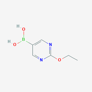 molecular formula C6H9BN2O3 B151134 2-乙氧基嘧啶-5-硼酸 CAS No. 1003043-55-7