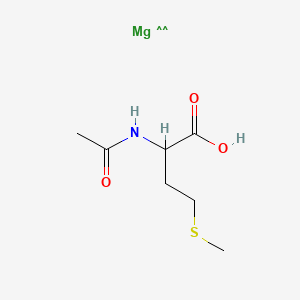 molecular formula C14H24MgN2O6S2 B1511343 magnesium bis(2-acetamido-4-methylsulfanylbutanoate) CAS No. 71463-44-0