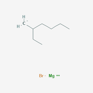 molecular formula C8H17BrMg B151139 2-Ethylhexyl magnesium bromide CAS No. 90224-21-8