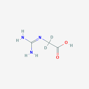 molecular formula C3H7N3O2 B1511430 Glycocyamine-d2 CAS No. 1173020-63-7