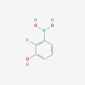molecular formula C6H6BFO3 B151144 2-Fluoro-3-hydroxyphenylboronic acid CAS No. 855230-60-3