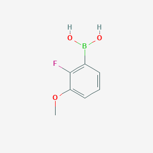 molecular formula C7H8BFO3 B151145 2-Fluoro-3-methoxyphenylboronic acid CAS No. 352303-67-4