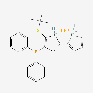 (Rp)-2-(tert-Butylthio)-1-(diphenylphosphino)ferrocene