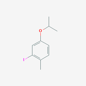 molecular formula C10H13IO B1511476 2-Iodo-4-isopropoxy-1-methylbenzene 