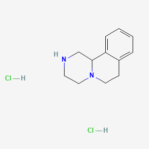 B1511501 2,3,4,6,7,11b-Hexahydro-1H-pyrazino[2,1-a]isoquinoline dihydrochloride CAS No. 5260-46-8