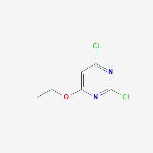 molecular formula C7H8Cl2N2O B1511576 2,4-Dichloro-6-isopropoxypyrimidine CAS No. 1026787-89-2