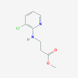molecular formula C9H11ClN2O2 B1511582 Methyl 3-((3-chloropyridin-2-yl)amino)propanoate CAS No. 1179114-60-3