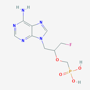 molecular formula C9H13FN5O4P B151160 (2RS)-FPMPA CAS No. 135295-27-1