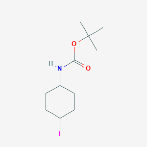 molecular formula C11H20INO2 B1511657 tert-Butyl (4-iodocyclohexyl)carbamate CAS No. 1179986-79-8
