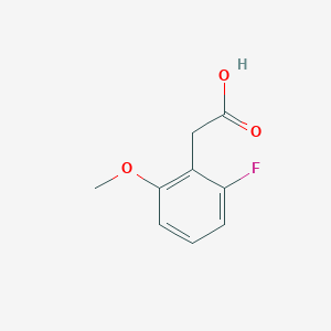 molecular formula C9H9FO3 B151166 2-Fluoro-6-methoxyphenylacetic acid CAS No. 500912-19-6