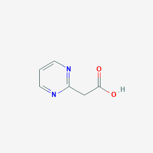 molecular formula C6H6N2O2 B151167 2-Pyrimidineacetic Acid CAS No. 66621-73-6