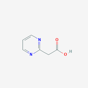 molecular formula C6H6N2O2 B151167 2-Pyrimidineacetic acid CAS No. 66621-73-6