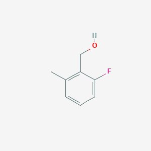 molecular formula C8H9FO B151168 (2-Fluoro-6-methylphenyl)methanol CAS No. 478163-35-8