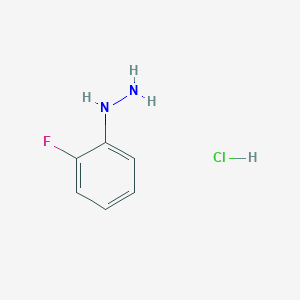 molecular formula C6H8ClFN2 B151169 2-Fluorophenylhydrazine hydrochloride CAS No. 2924-15-4