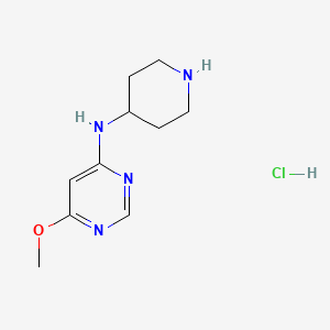 6-Methoxy-N-(piperidin-4-yl)pyrimidin-4-amine hydrochloride