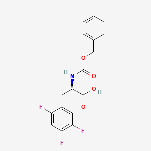 N-[(Benzyloxy)carbonyl]-2,4,5-trifluoro-D-phenylalanine
