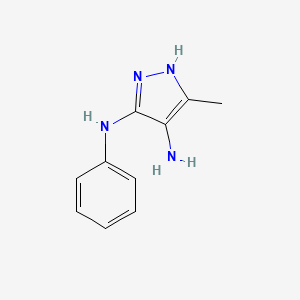 5-Methyl-N3-phenyl-1H-pyrazole-3,4-diamine