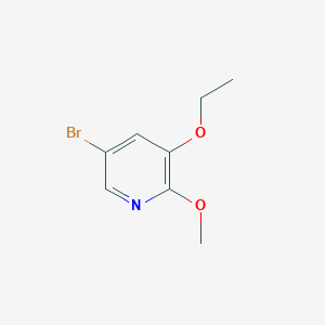 molecular formula C8H10BrNO2 B1511764 5-Bromo-3-ethoxy-2-methoxypyridine CAS No. 909854-18-8