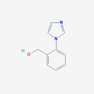 molecular formula C10H10N2O B151180 (2-Imidazol-1-yl-phenyl)methanol CAS No. 25373-56-2