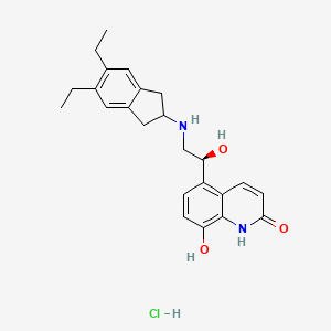 molecular formula C24H29ClN2O3 B1511863 ent-IndacaterolHydrochloride 