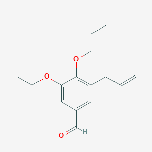 3-Allyl-5-ethoxy-4-propoxybenzaldehyde