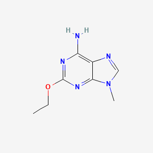 molecular formula C8H11N5O B1511990 2-Ethoxy-9-methyl-9H-purin-6-amine CAS No. 857400-62-5