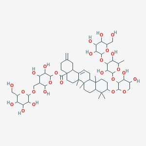 molecular formula C58H92O26 B151202 Yemuoside YM(8) CAS No. 128532-98-9
