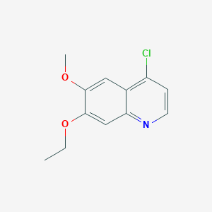 Quinoline, 4-chloro-7-ethoxy-6-methoxy-