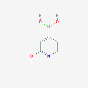 molecular formula C6H8BNO3 B151205 2-Methoxypyridine-4-boronic acid CAS No. 762262-09-9