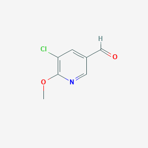 molecular formula C7H6ClNO2 B151208 5-Chloro-6-methoxynicotinaldehyde CAS No. 132865-44-2