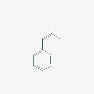 molecular formula C10H12 B151218 2-Methyl-1-phenylpropene CAS No. 768-49-0