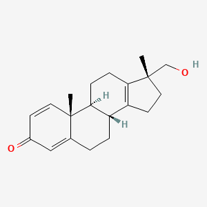 (8R,9S,10R,17R)-17-(Hydroxymethyl)-10,17-dimethyl-6,7,8,9,11,12,15,16-octahydrocyclopenta[a]phenanthren-3-one