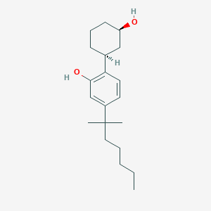 molecular formula C20H32O2 B151225 Bicyclic analogs V CAS No. 70435-06-2