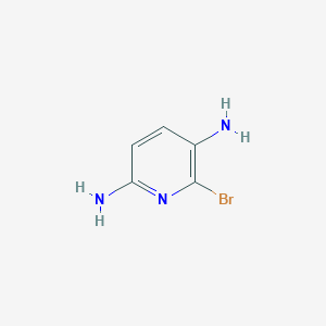 molecular formula C5H6BrN3 B1512259 6-Bromopyridine-2,5-diamine CAS No. 1260850-28-9