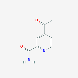 molecular formula C8H8N2O2 B151228 4-Acetylpicolinamide CAS No. 135450-71-4