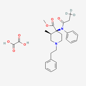 molecular formula C27H34N2O7 B1512284 Lofentanil-d3 Oxalate CAS No. 1346599-64-1