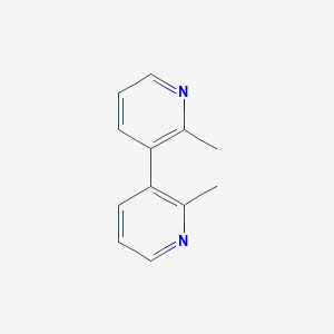 molecular formula C12H12N2 B15122944 2,2'-Dimethyl-3,3'-bipyridine 